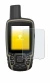 Immagine del dispositivo Garmin GPSMAP 65 con un'ampia varietà di protezioni per lo schermo.
