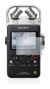 Immagine del dispositivo Sony PCM D100 con un'ampia varietà di protezioni per lo schermo.