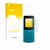 Parte frontale di una confezione del prodotto con il logo del marchio upscreen. Accanto è raffigurato il dispositivo Nokia 105