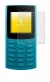 Immagine del dispositivo Nokia 105 4G 2nd Edition con un'ampia varietà di protezioni per lo schermo.