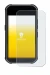 Immagine del dispositivo SkyCaddie Pro 5X con un'ampia varietà di protezioni per lo schermo.