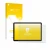 Parte frontale di una confezione del prodotto con il logo del marchio upscreen. Accanto è raffigurato il dispositivo RUSHAR M9