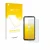 Parte frontale di una confezione del prodotto con il logo del marchio upscreen. Accanto è raffigurato il dispositivo Ulefone 2