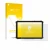 Parte frontale di una confezione del prodotto con il logo del marchio upscreen. Accanto è raffigurato il dispositivo Ulefone A