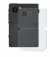 Immagine del dispositivo Light Phone 3 (Posteriore) con un'ampia varietà di protezioni per lo schermo.