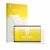Parte frontale di una confezione del prodotto con il logo del marchio upscreen. Accanto è raffigurato il dispositivo Dell Pro 