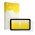 Parte frontale di una confezione del prodotto con il logo del marchio upscreen. Accanto è raffigurato il dispositivo Interphon
