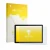 Parte frontale di una confezione del prodotto con il logo del marchio upscreen. Accanto è raffigurato il dispositivo Vekoy G13