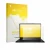 Parte frontale di una confezione del prodotto con il logo del marchio upscreen. Accanto è raffigurato il dispositivo MSI Steal