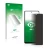 Parte frontale di una confezione del prodotto con il logo del marchio upscreen. Accanto è raffigurato il dispositivo Infinix N