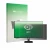 Parte frontale di una confezione del prodotto con il logo del marchio upscreen. Accanto è raffigurato il dispositivo Philips 2