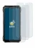 Immagine del dispositivo Doogee S89 Pro con un'ampia varietà di protezioni per lo schermo.