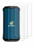 Immagine del dispositivo Doogee S100 con un'ampia varietà di protezioni per lo schermo.