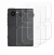 Immagine del dispositivo Light Phone 3 (Posteriore) con un'ampia varietà di protezioni per lo schermo.