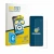 Parte frontale di una confezione del prodotto con il logo del marchio BROTECT. Accanto è raffigurato il dispositivo Oukitel C2
