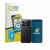 Parte frontale di una confezione del prodotto con il logo del marchio BROTECT. Accanto è raffigurato il dispositivo Infinix No