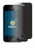Immagine del dispositivo Apple iPhone 4 con un'ampia varietà di protezioni per lo schermo.
