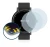 Immagine del dispositivo Orologi (Circolare, ø: 46 mm) con un'ampia varietà di protezioni per lo schermo.