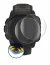 Immagine del dispositivo Garmin Instinct con un'ampia varietà di protezioni per lo schermo.