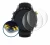 Immagine del dispositivo Garmin Marq Athlete con un'ampia varietà di protezioni per lo schermo.