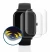 Immagine del dispositivo Huami Amazfit GTS con un'ampia varietà di protezioni per lo schermo.