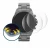 Immagine del dispositivo Fossil Gen 6 (44mm) con un'ampia varietà di protezioni per lo schermo.