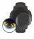 Immagine del dispositivo Garmin Instinct 2 con un'ampia varietà di protezioni per lo schermo.