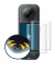 Immagine del dispositivo Insta360 X5 con un'ampia varietà di protezioni per lo schermo.