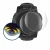 Immagine del dispositivo Garmin Instinct 3 Solar Tactical Edition (50 mm) con un'ampia varietà di protezioni per lo schermo.