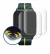 Immagine del dispositivo Motorola Moto watch fit con un'ampia varietà di protezioni per lo schermo.