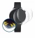 Immagine del dispositivo OnePlus Watch 3 (43 mm) con un'ampia varietà di protezioni per lo schermo.