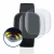 Immagine del dispositivo Fitbit Sense con un'ampia varietà di protezioni per lo schermo.