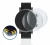 Immagine del dispositivo Mobvoi Ticwatch E3 con un'ampia varietà di protezioni per lo schermo.