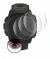 Immagine del dispositivo Garmin Instinct con un'ampia varietà di protezioni per lo schermo.