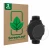 Parte frontale di una confezione del prodotto con il logo del marchio ScreenLeaf. Accanto è raffigurato il dispositivo Garmin 