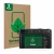 Parte frontale di una confezione del prodotto con il logo del marchio ScreenLeaf. Accanto è raffigurato il dispositivo Panason