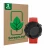 Parte frontale di una confezione del prodotto con il logo del marchio ScreenLeaf. Accanto è raffigurato il dispositivo Garmin 