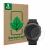 Parte frontale di una confezione del prodotto con il logo del marchio ScreenLeaf. Accanto è raffigurato il dispositivo Garmin 