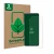 Parte frontale di una confezione del prodotto con il logo del marchio ScreenLeaf. Accanto è raffigurato il dispositivo OnePlus