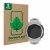 Parte frontale di una confezione del prodotto con il logo del marchio ScreenLeaf. Accanto è raffigurato il dispositivo Garmin 