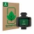 Parte frontale di una confezione del prodotto con il logo del marchio ScreenLeaf. Accanto è raffigurato il dispositivo Garmin 