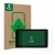 Parte frontale di una confezione del prodotto con il logo del marchio ScreenLeaf. Accanto è raffigurato il dispositivo Raspber