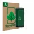 Parte frontale di una confezione del prodotto con il logo del marchio ScreenLeaf. Accanto è raffigurato il dispositivo Crossca