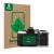 Parte frontale di una confezione del prodotto con il logo del marchio ScreenLeaf. Accanto è raffigurato il dispositivo OM Syst