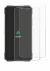 Immagine del dispositivo Doogee S200X con un'ampia varietà di protezioni per lo schermo.