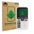 Parte frontale di una confezione del prodotto con il logo del marchio ScreenLeaf. Accanto è raffigurato il dispositivo Doro Le