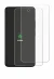 Immagine del dispositivo TCL 60 5G con un'ampia varietà di protezioni per lo schermo.