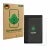 Parte frontale di una confezione del prodotto con il logo del marchio ScreenLeaf. Accanto è raffigurato il dispositivo Whitede