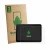 Parte frontale di una confezione del prodotto con il logo del marchio ScreenLeaf. Accanto è raffigurato il dispositivo Samsung