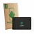 Parte frontale di una confezione del prodotto con il logo del marchio ScreenLeaf. Accanto è raffigurato il dispositivo VALE Ta